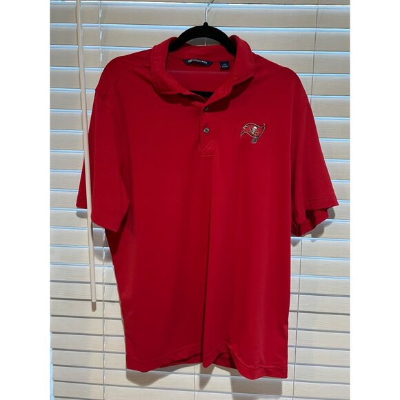 Cutter&Buck Tampa Bay Buccaneers Polo Shirt - Size L‎ - Picture 1 of 3
